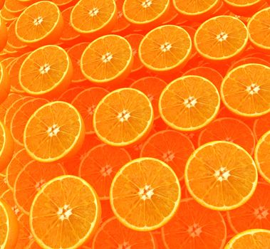 many oranges are beautiful orange background