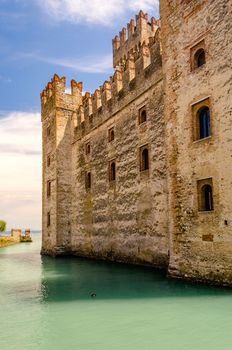 Scaliger Castle on the Garda Lake, Sirmione, Italy