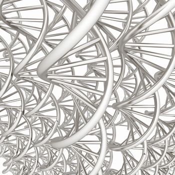 DNA structure model background