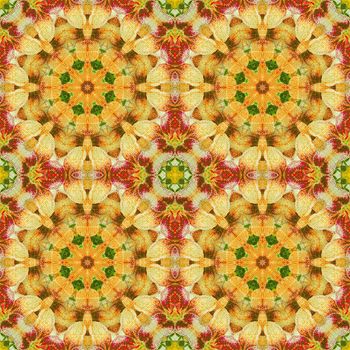Artistic background, seamless abstract floral pattern, paintings on canvas