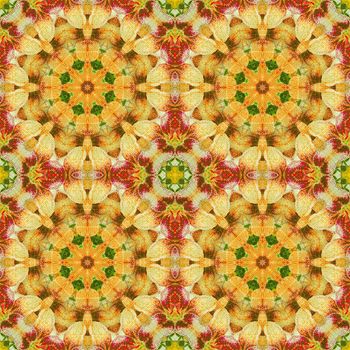 Artistic background, seamless abstract floral pattern, paintings on canvas