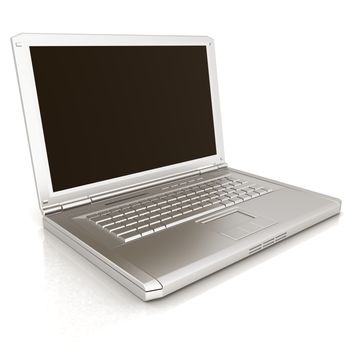 Laptop Computer PC on a white background