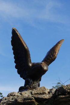 The Eagle. Pyatigorsk Emblem. Northern Caucasus landmarks