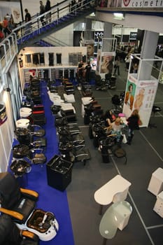 23th iinternational fair and congress of cosmetics, solarium, equipment, wellness, spa and hair care, the largest beauty fair in South-east Europe, The touch of Paris, 26th and 27th April 2014. Belgrade,Serbia