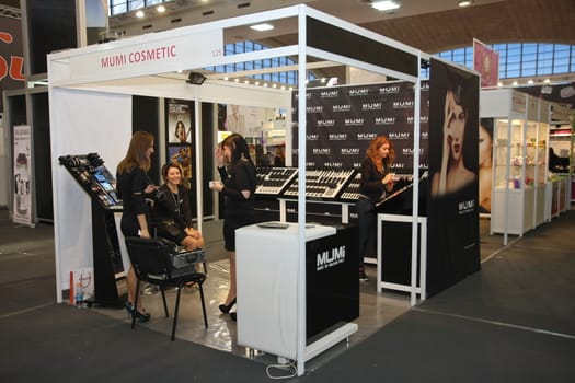 23th iinternational fair and congress of cosmetics, solarium, equipment, wellness, spa and hair care, the largest beauty fair in South-east Europe, The touch of Paris, 26th and 27th April 2014. Belgrade,Serbia