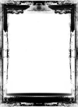 Highly detailed grunge frame  with space for your text or image. Great grunge layer for your projects.