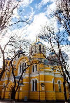 Saint Volodymyr orthodox cathedral in Kyiv, Ukraine