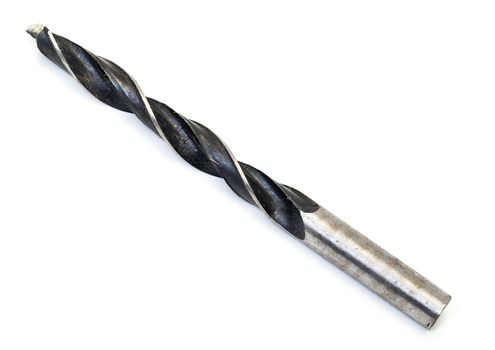 One Drill Bit, isolated on white background