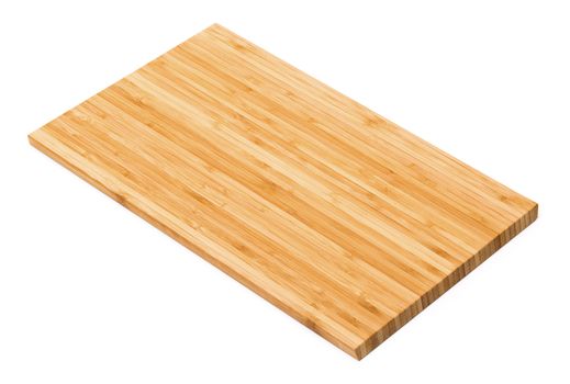 Wooden Chopping Board,  isolated on white background