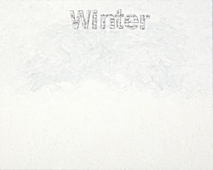 A music and snowflake themed texture, ideal for winter scenes.  Acrylic over paper and canvas texture.  