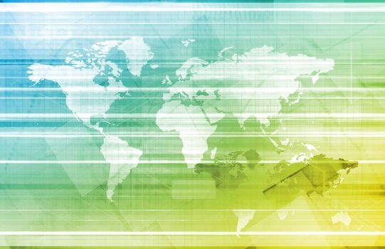 Global Network and Communication Technology as Art