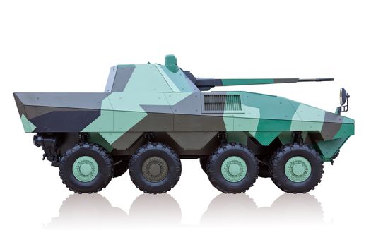 russian Infantry fighting vehicle with 57-mm automatic gun