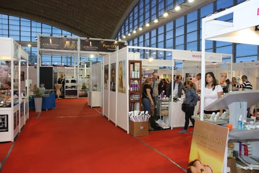 23th iinternational fair and congress of cosmetics, solarium, equipment, wellness, spa and hair care, the largest beauty fair in South-east Europe, The touch of Paris, 26th and 27th April 2014. Belgrade,Serbia