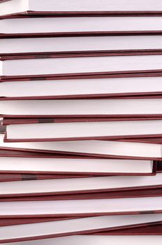 The pile of books as a background