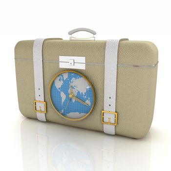 Suitcase for travel