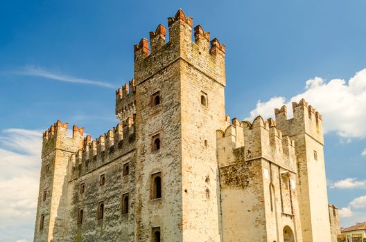 Scaliger Castle on the Garda Lake, Sirmione, Italy