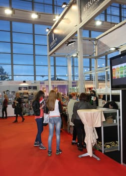 23th iinternational fair and congress of cosmetics, solarium, equipment, wellness, spa and hair care, the largest beauty fair in South-east Europe, The touch of Paris, 26th and 27th April 2014. Belgrade,Serbia