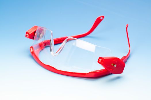 clear black safety glasses for professional/patien t (health equipment to prevent cross infection)