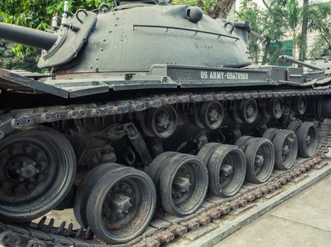 The monument of the Battle tank