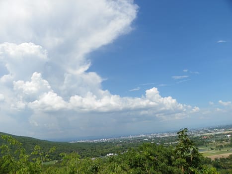 Sky and clouds