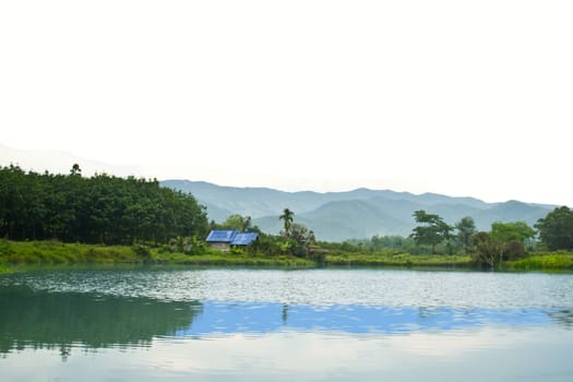 Rivers and Mountains view