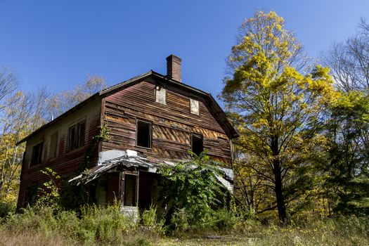 Abandoned house in the woods of New Jersey
