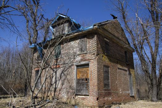 This abandoned house has been around since circa 1767