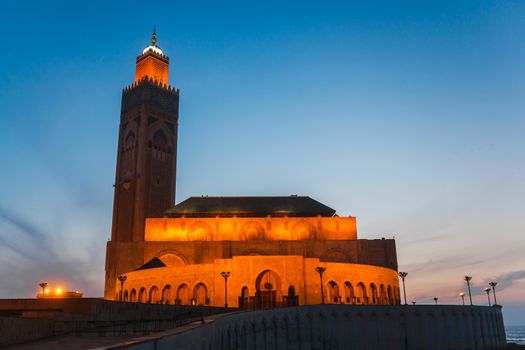 Hassan II mosque in casablanca, morocco