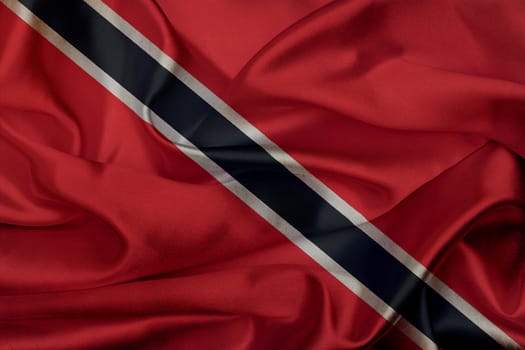 Trinidad and Tobago grunge waving flag