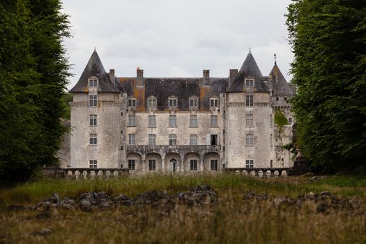 La Roche Courbon  castle in charente maritime region of France