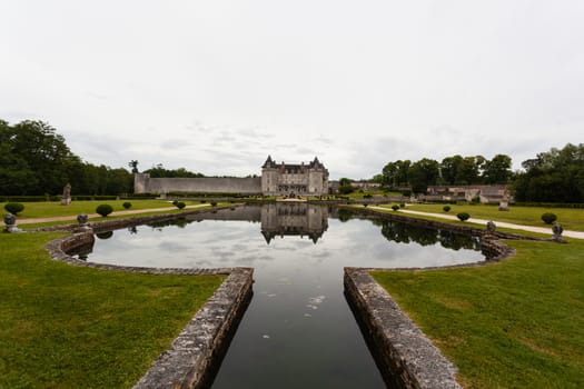 La Roche Courbon  castle in charente maritime region of France