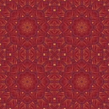 Artistic background, abstract seamless floral pattern with colorful leaves of plants