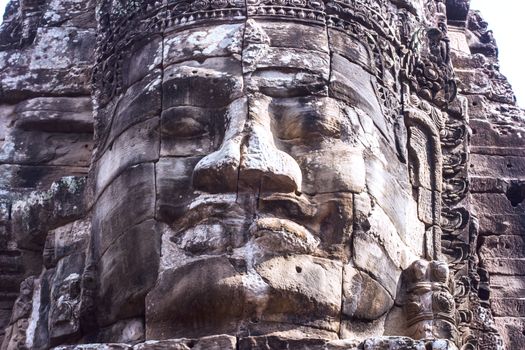 face of the Bayon temple
