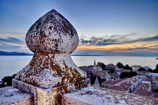 Lookout tower in Zadar