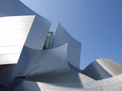 LOS ANGELES - SEPTEMBER 12: Walt Disney Concert Hall in Los Angeles, CA on September 12, 2011. 
The Frank Gehry-designed building opened on October 24, 2003.