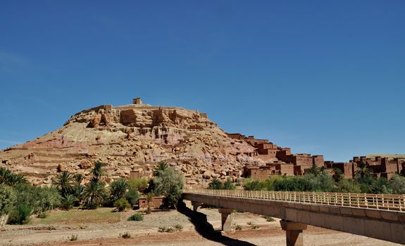 Ouarzazate city in Morocco, Africa