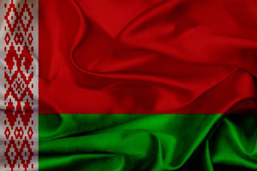 Belarus grunge waving flag