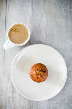 Morning coffee & muffin - Yummy!
