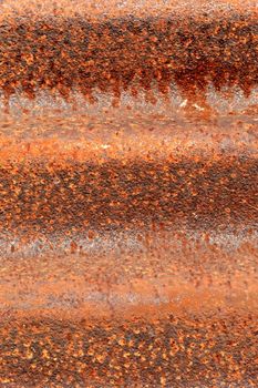 abstract texture detail rusted corrugated sheet metal