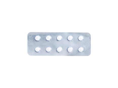 Packs of pills isolated on white background 