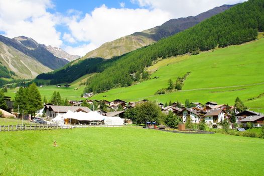Wallfahrtsort Unser Frau im Schnalstal in Südtirol