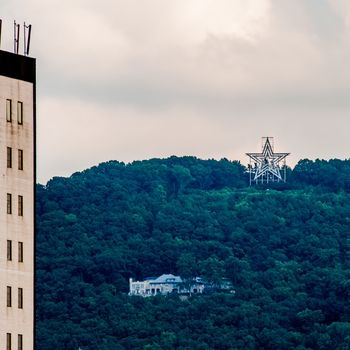 roanoke virginia city skyline