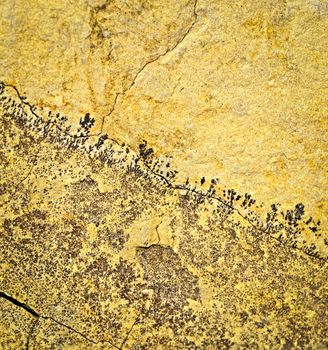 background or texture black patterns on the sandstone