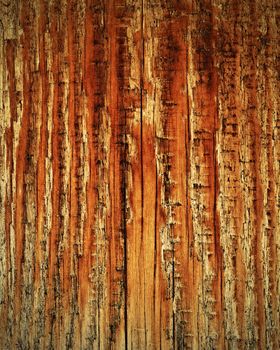 background or texture fiery tinted wooden board