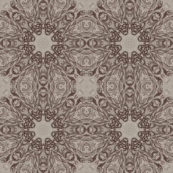 Seamless artistic background, abstract graphic pattern on vintage linen canvas