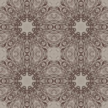 Seamless artistic background, abstract graphic pattern on vintage linen canvas