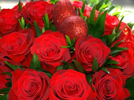 red roses for my love     