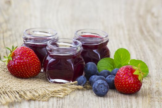 homemade berry jam