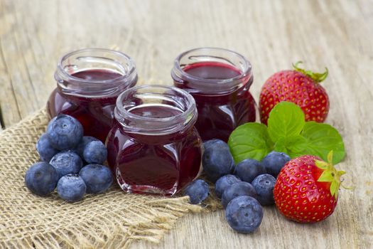 homemade berry jam