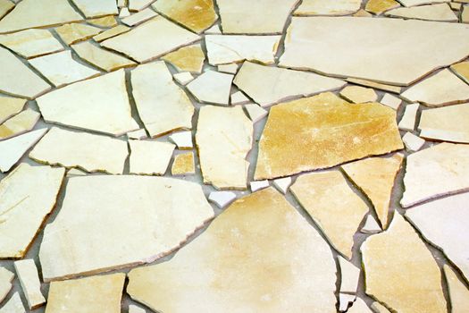 irregular natural stones  - floor